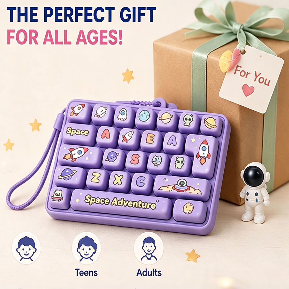 Gaming Keyboard Nearby - Брелок-кликер для механической клавиатуры Tech Gamer