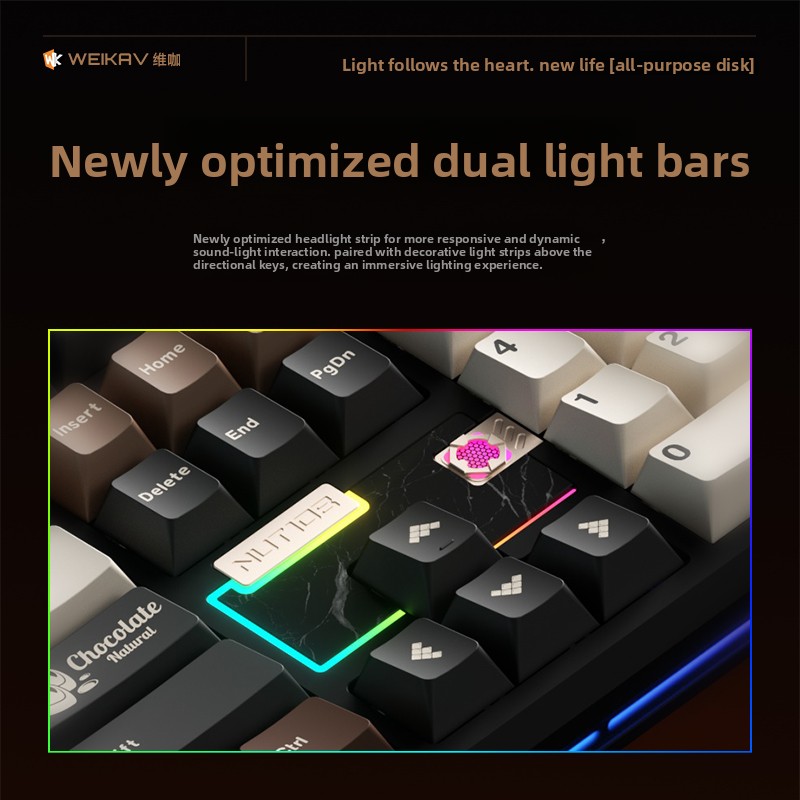 Механическая клавиатура WEIKAV – обзор и цена Gaming Keyboard Nearby