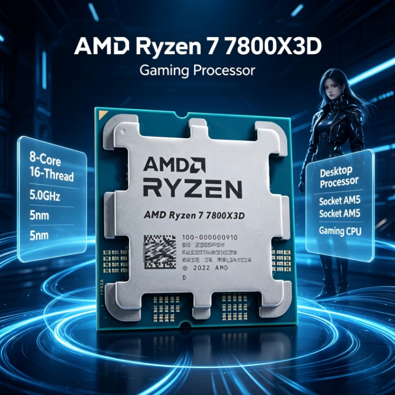 Процессор AMD Ryzen 7 7800X3D  – обзор и цена Amd Cpu Ryzen 7