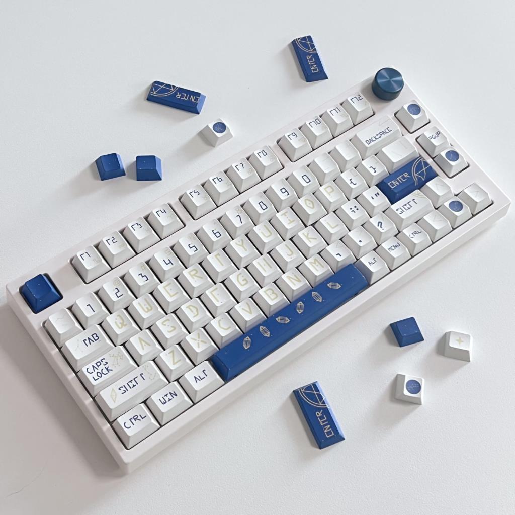 132 клавиши, колпачки для клав – обзор и цена Keyboard Gaming Blue Switch
