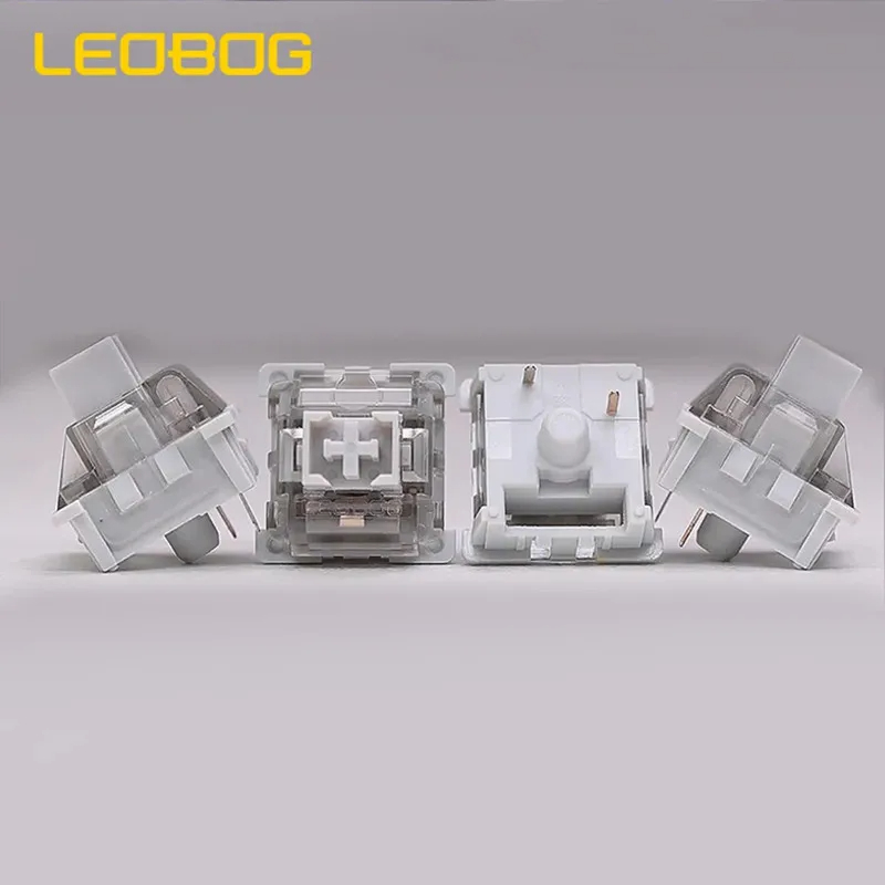 Переключатель LEOBOG GreyWood  – обзор и цена Gaming Keyboard Hot Swappable